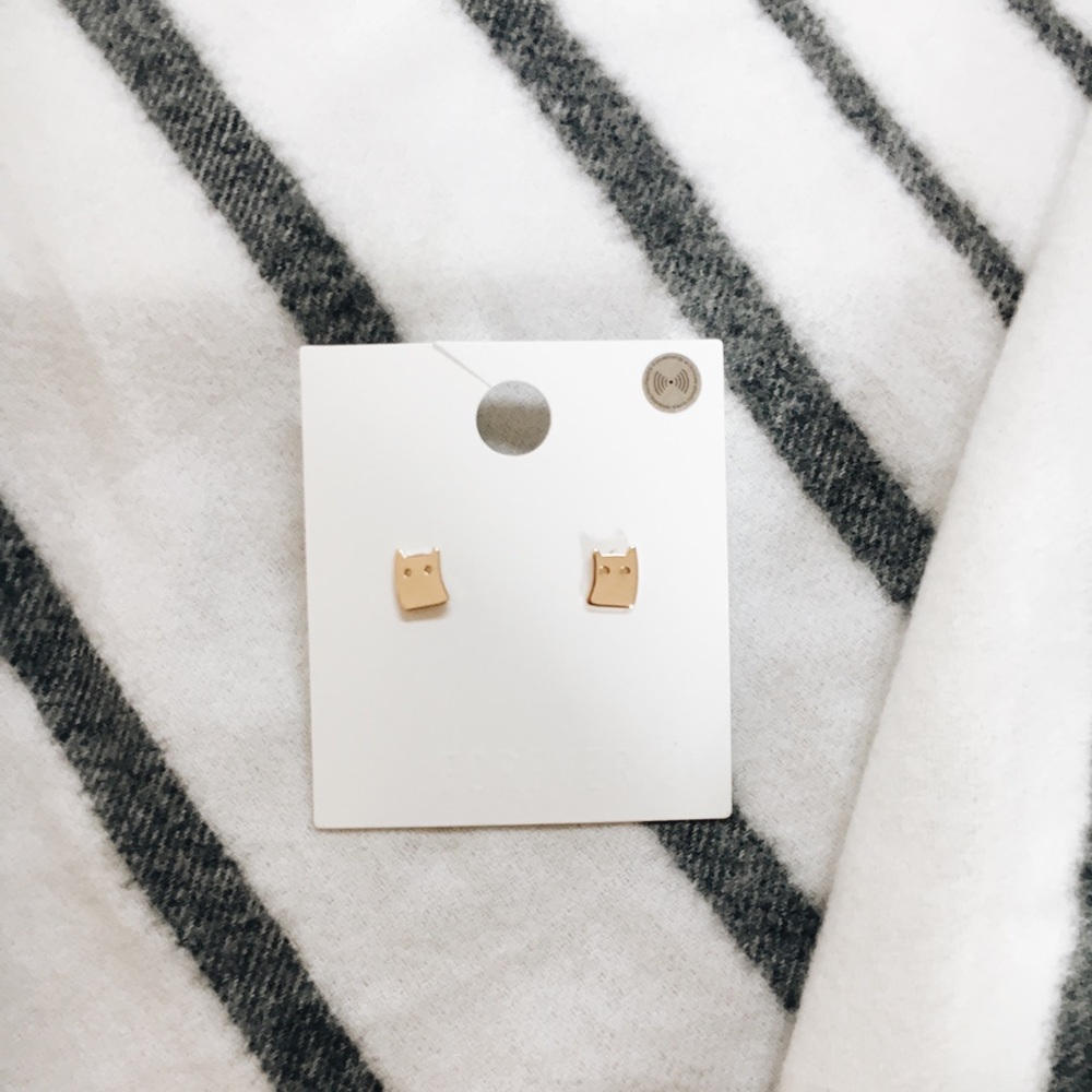 Forever21 Cat Earrings
